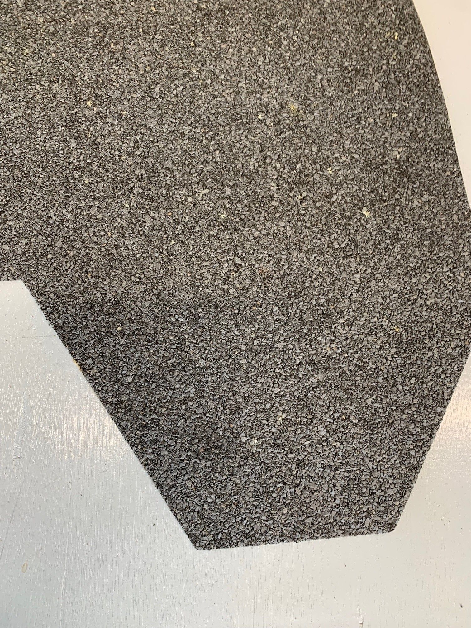 Grey shingles that go on our roofs as an option