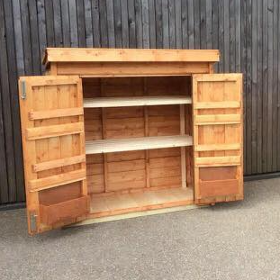 A sharing shed for the local communities to share books they no longer want.