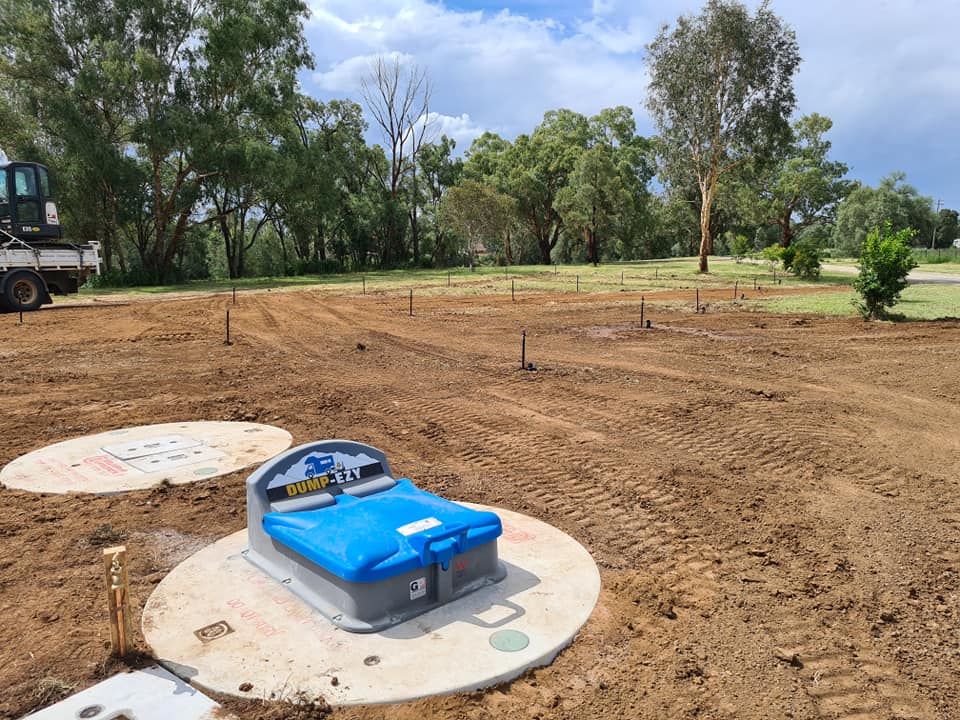 Newly Installed Septic System — Septic Tanks in Dubbo NSW