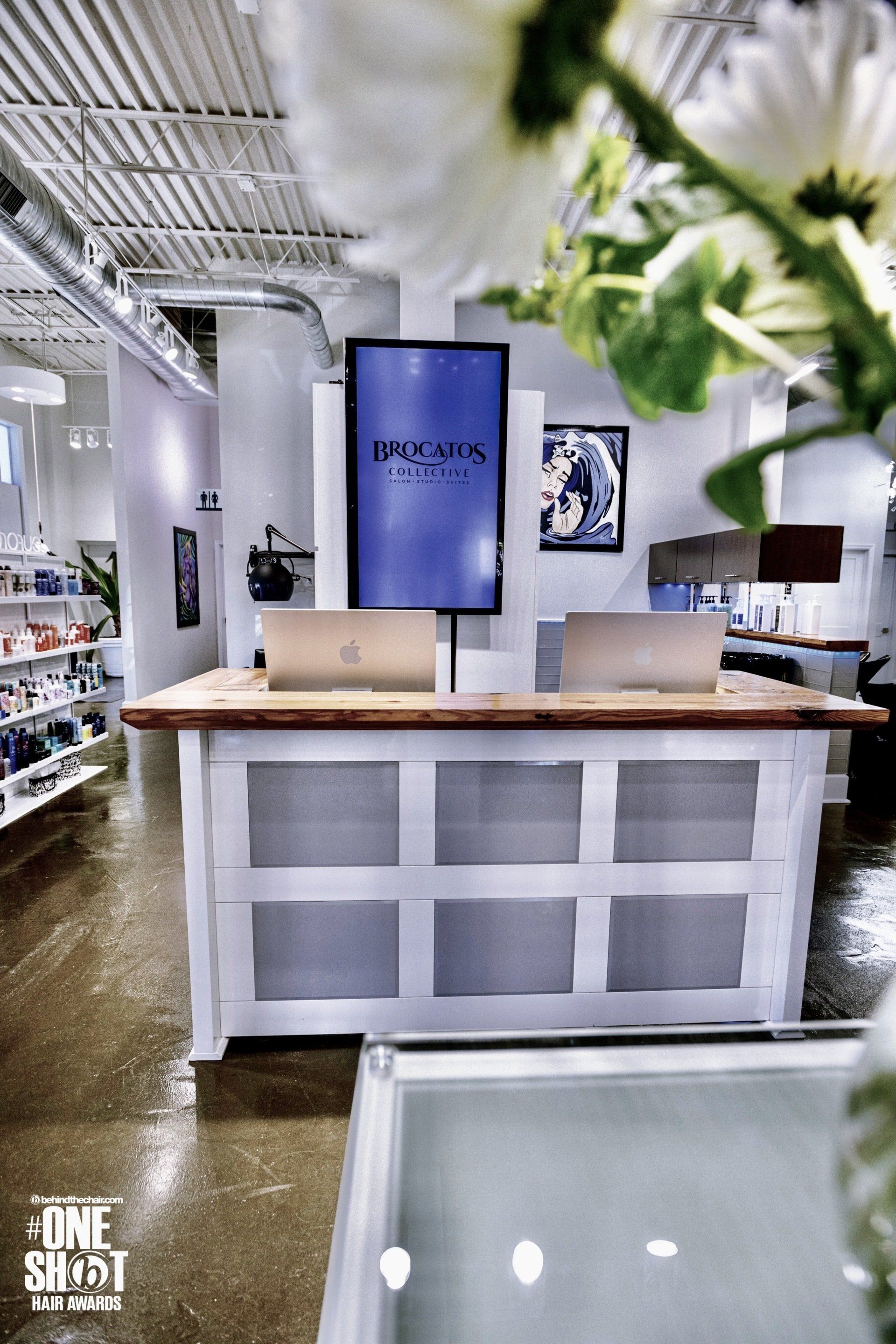 Brocatos Collective reception desk