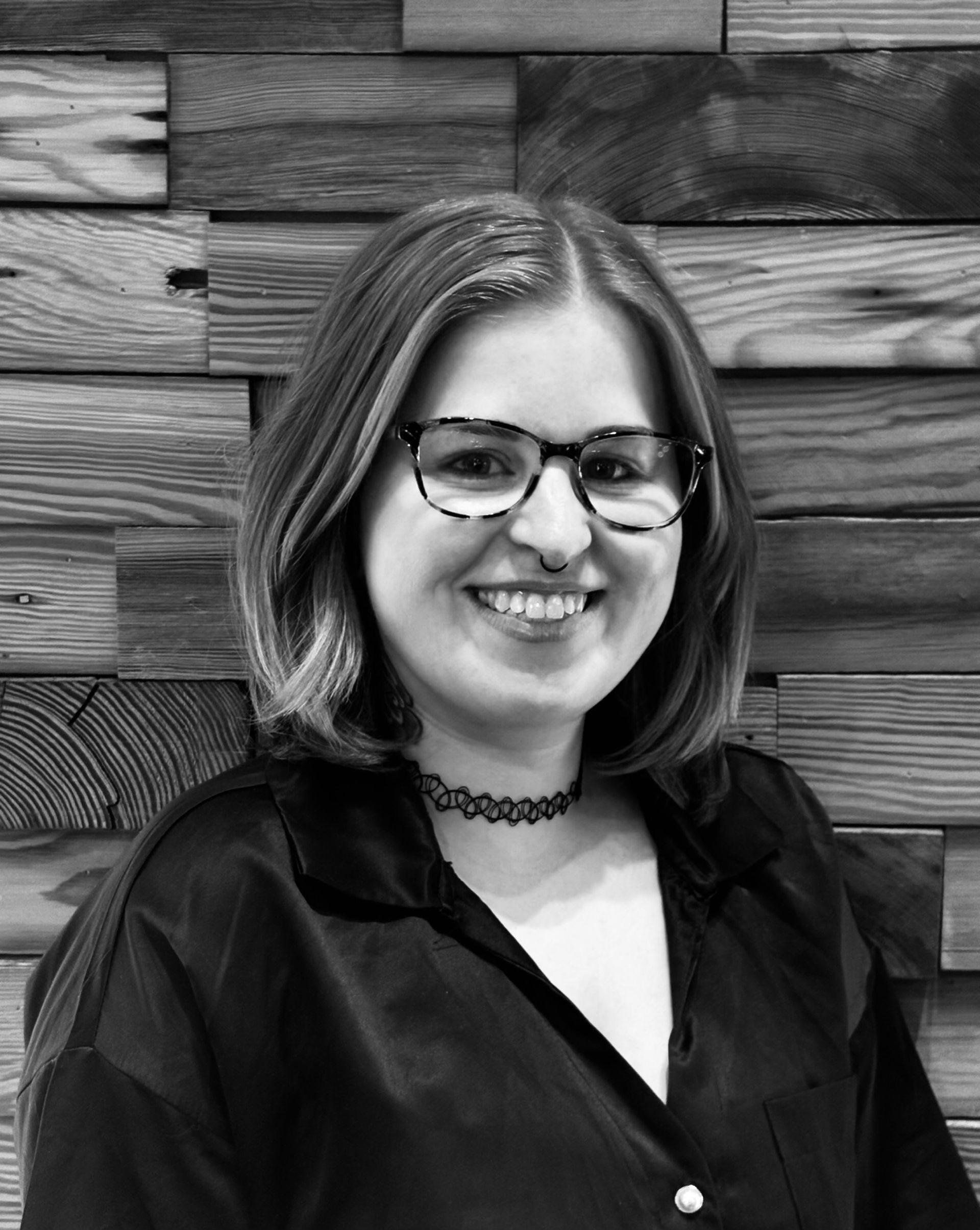 Maggie Reath profile picture in black and white