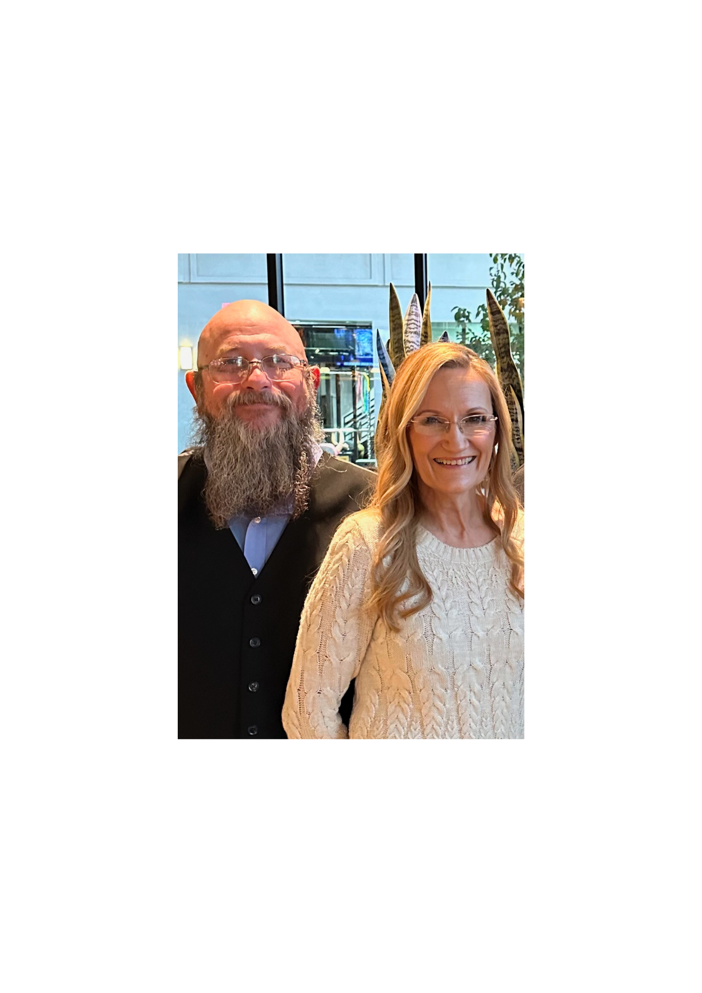 Image of Crystal and her husband