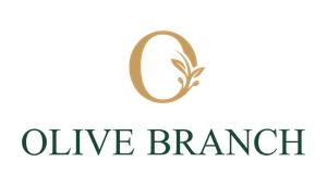 Olive Branch Event Center Logo. Just reads Olive Branch with 