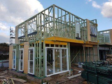 Roof Trusses and Wall frames