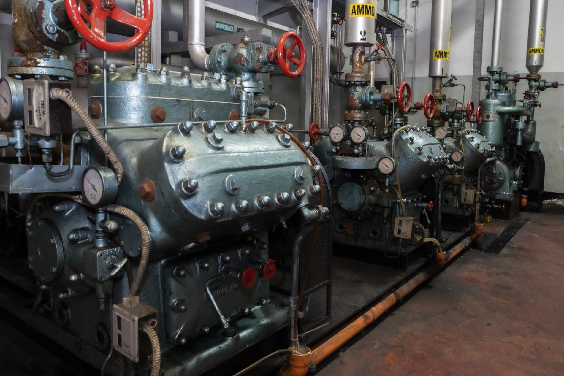 impianto refrigerato dell'azienda