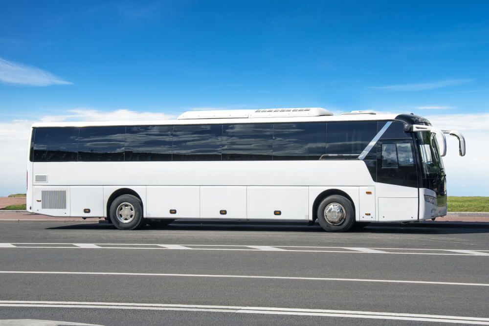 White Tourist Bus — Local Bus Hire in Byron Bay, NSW
