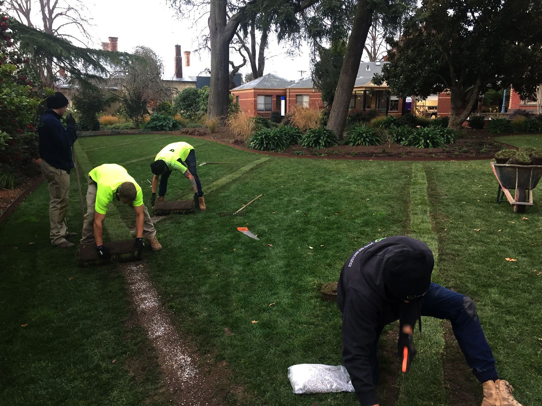 Professional and Experienced Team — Ballarat, VIC — Jacaranda Landscapes