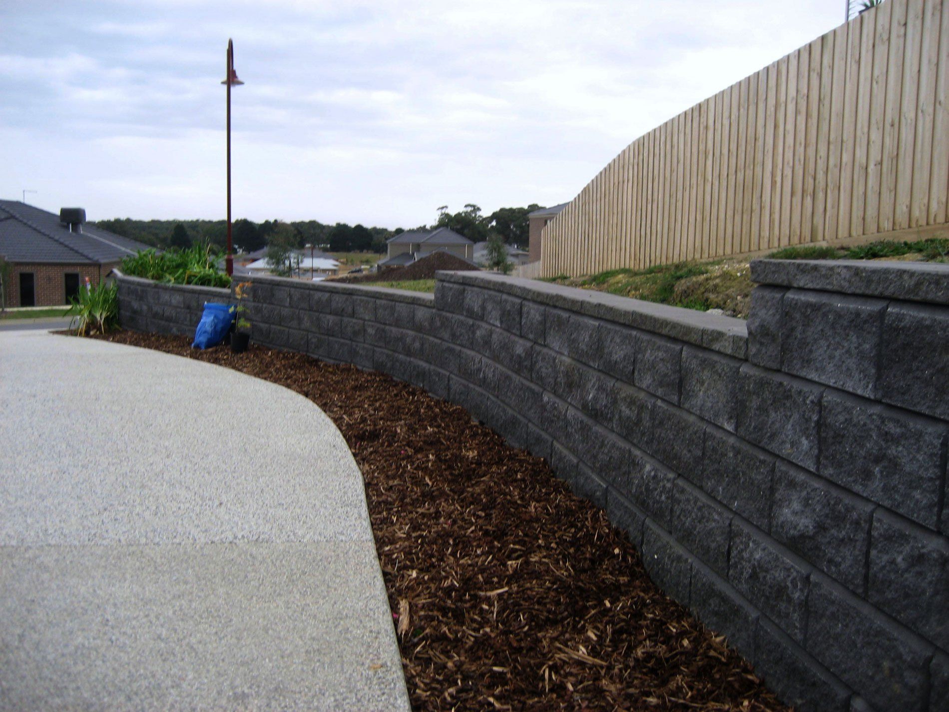 Retain Walls — Ballarat, VIC — Jacaranda Landscapes
