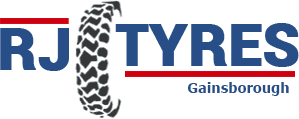 RJ Tyres Gainsborough logo