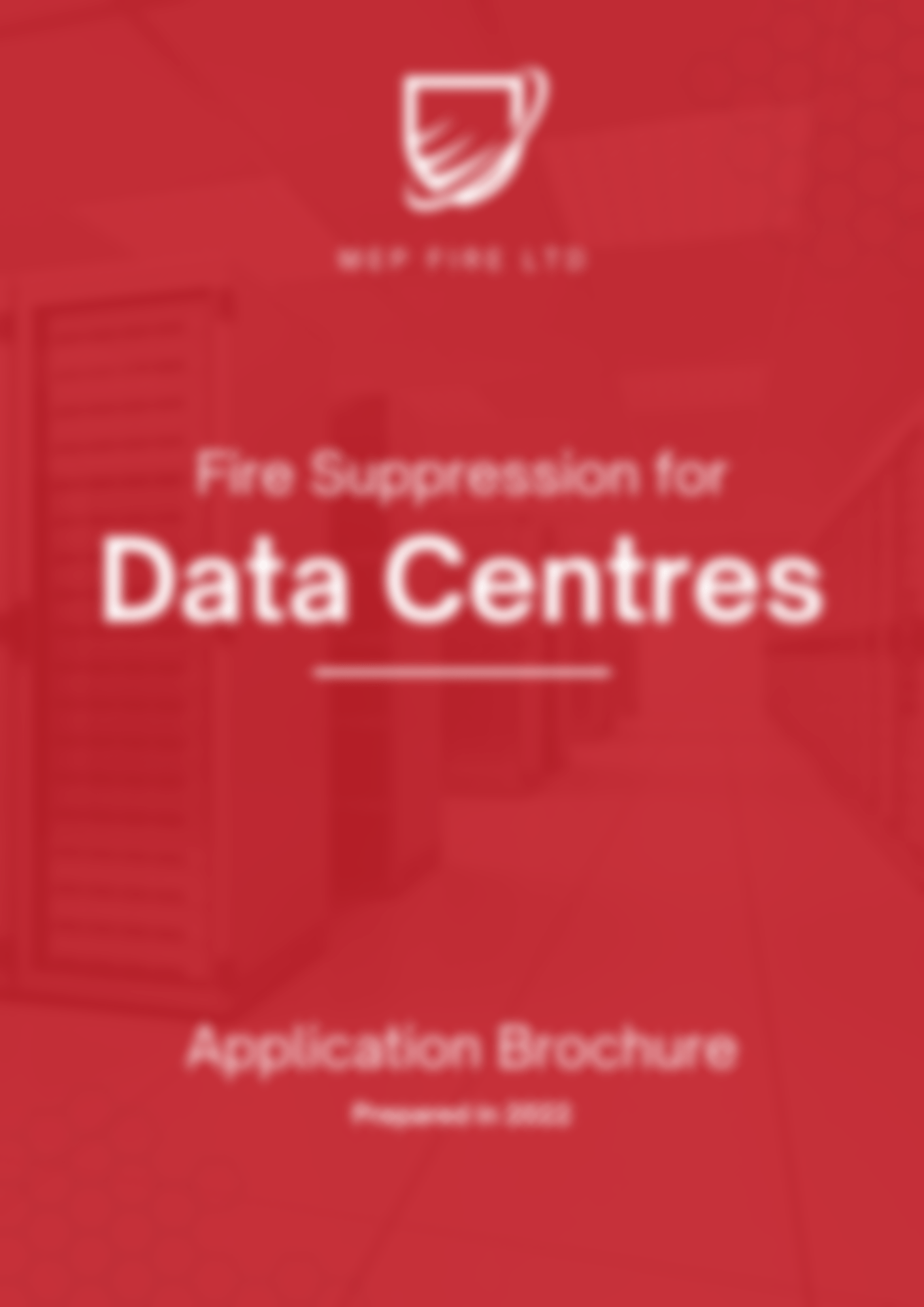 Data Centre Fire Suppression Application Brochure