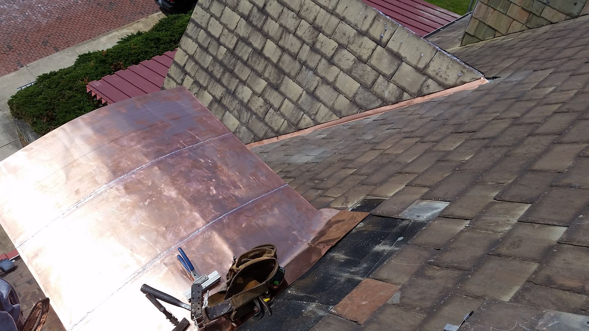 slate roof replacement greenville pa