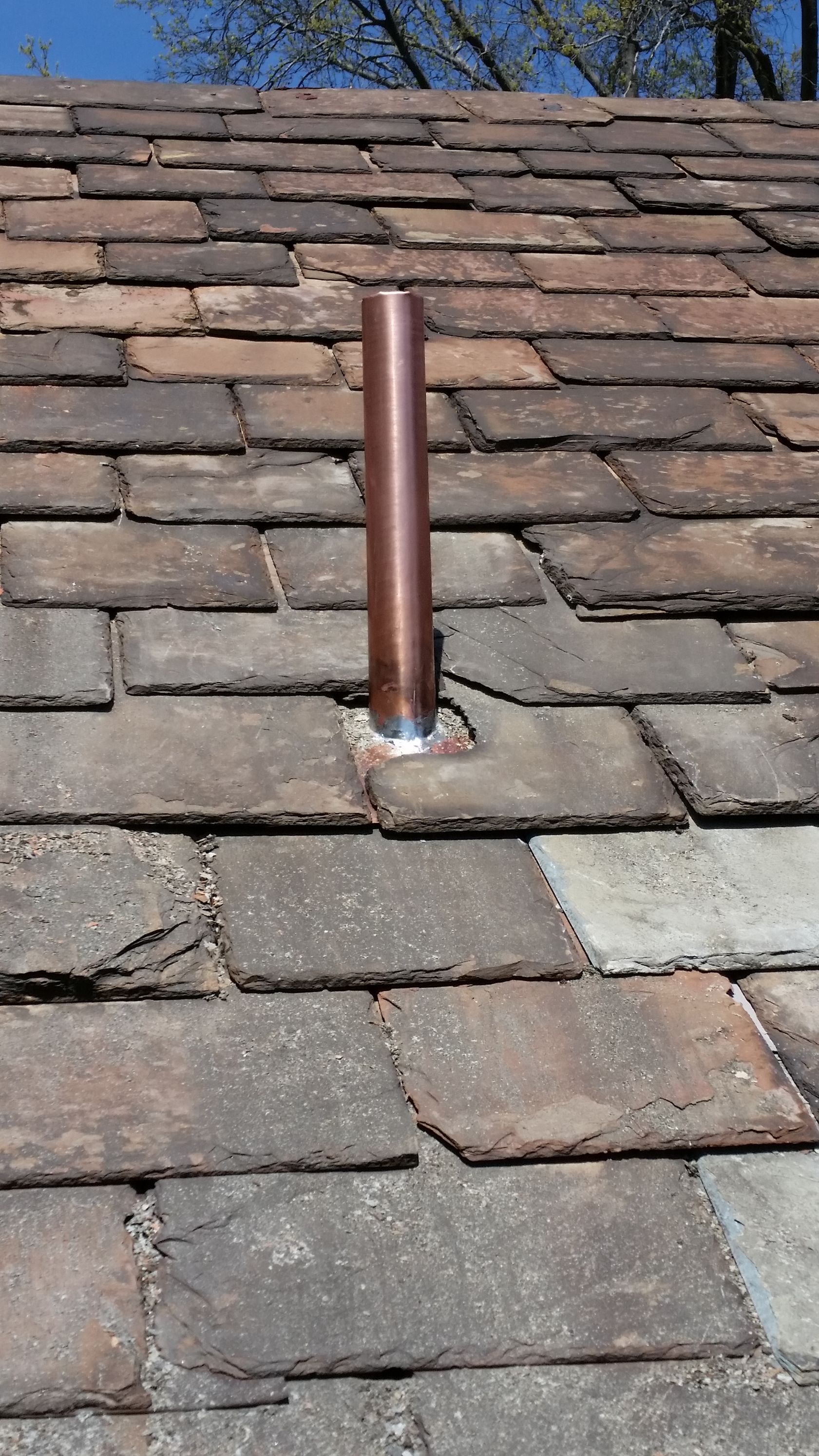 slate roof leak repair greenville pa