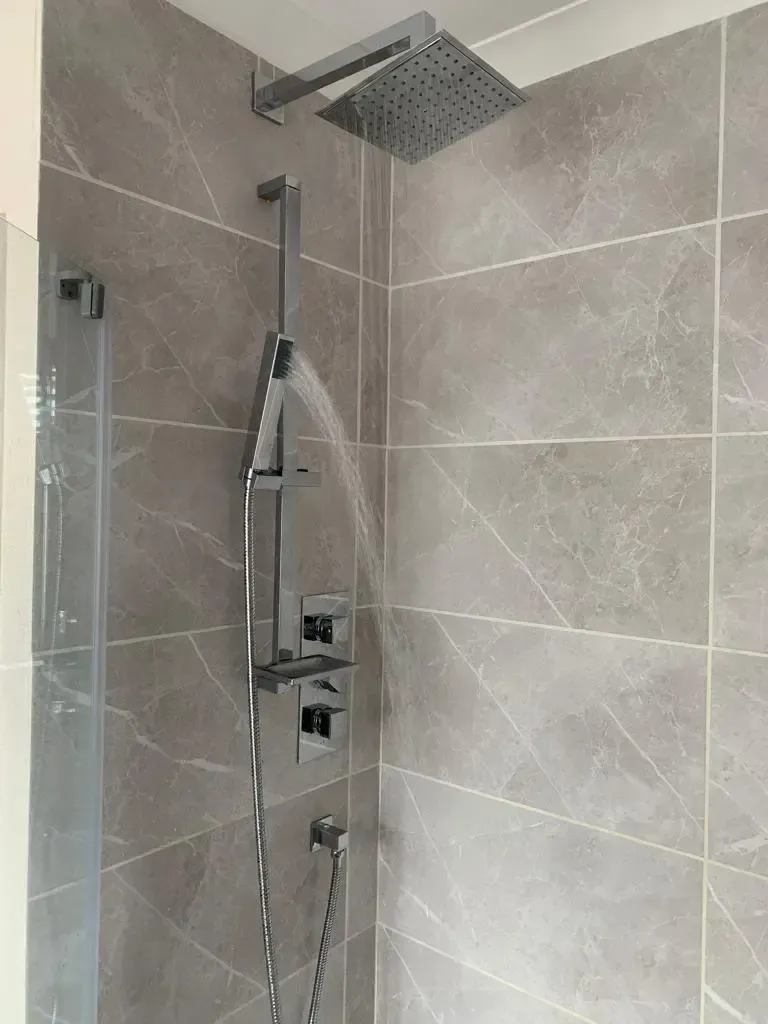Brockenhurst plumber - new shower