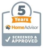 5years homeadvisor screened and approved