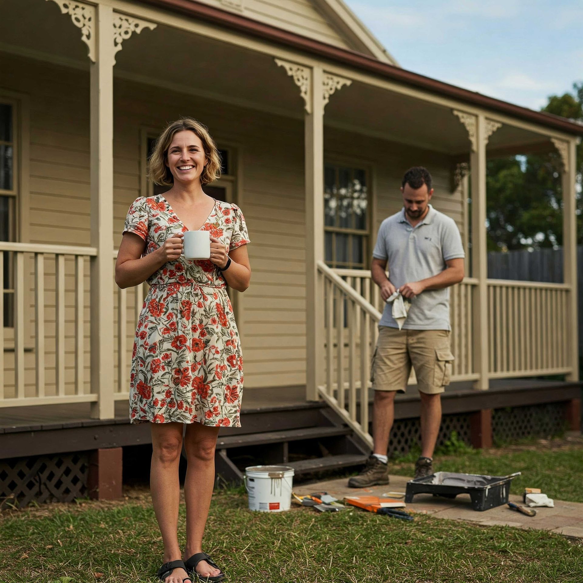 Content Customer With Glide Painters Bundaberg