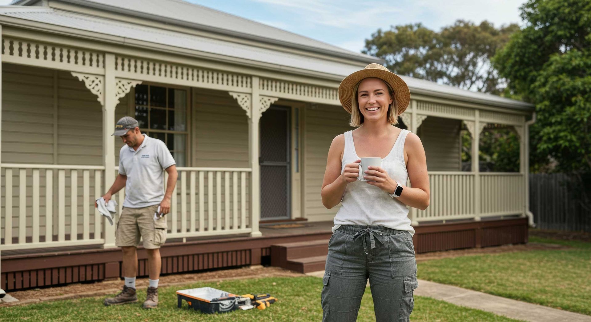 Delighted Homeowner After Bundaberg Painting Service 