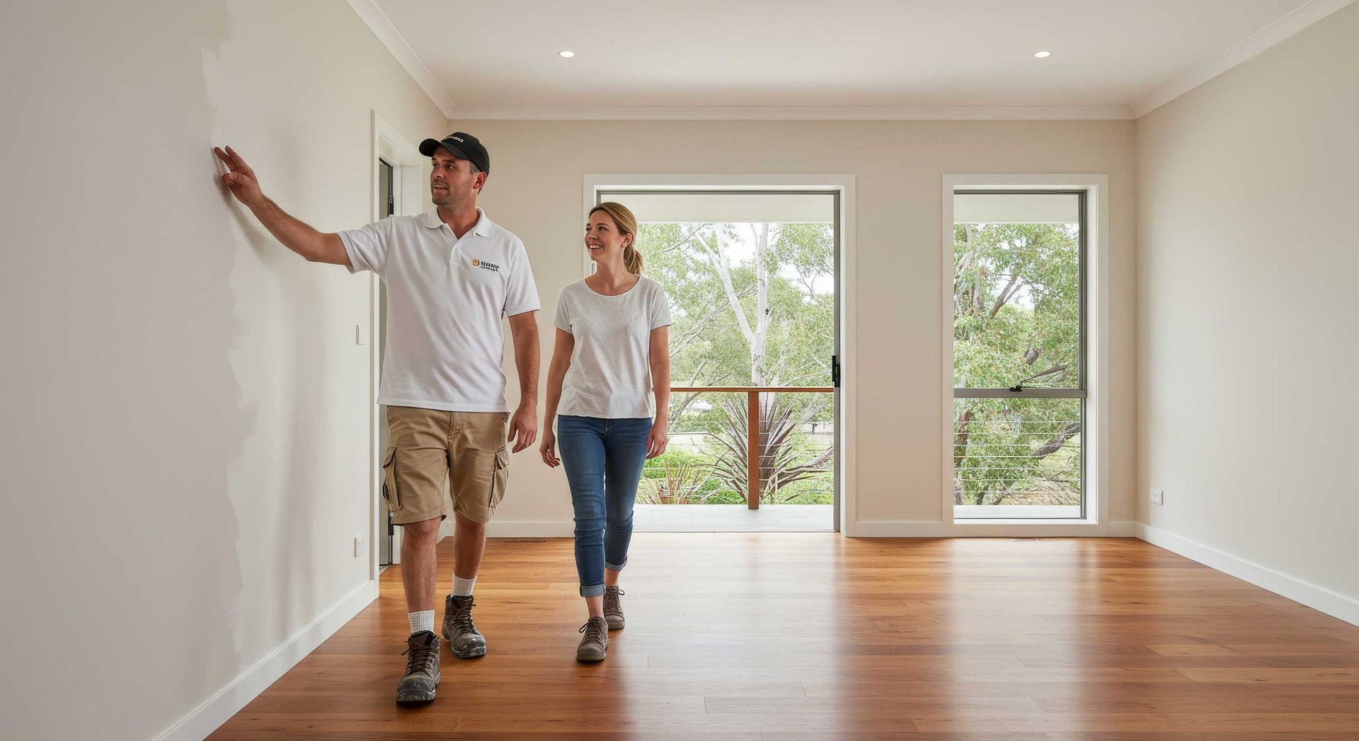 Freshly Painted Interior Living Room in Bundaberg