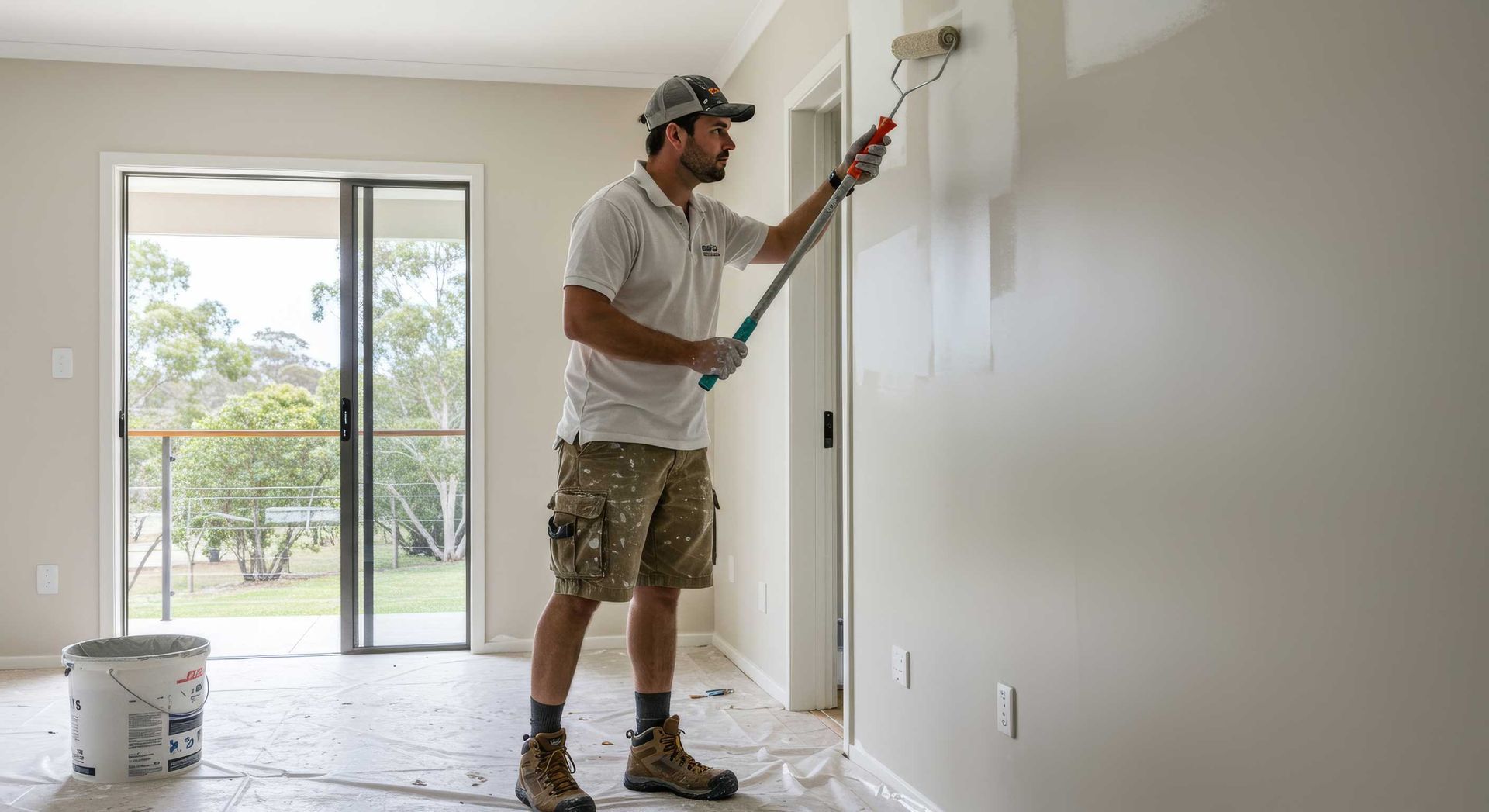 Bright Lounge Room Transformation with New Paint in Bundaberg