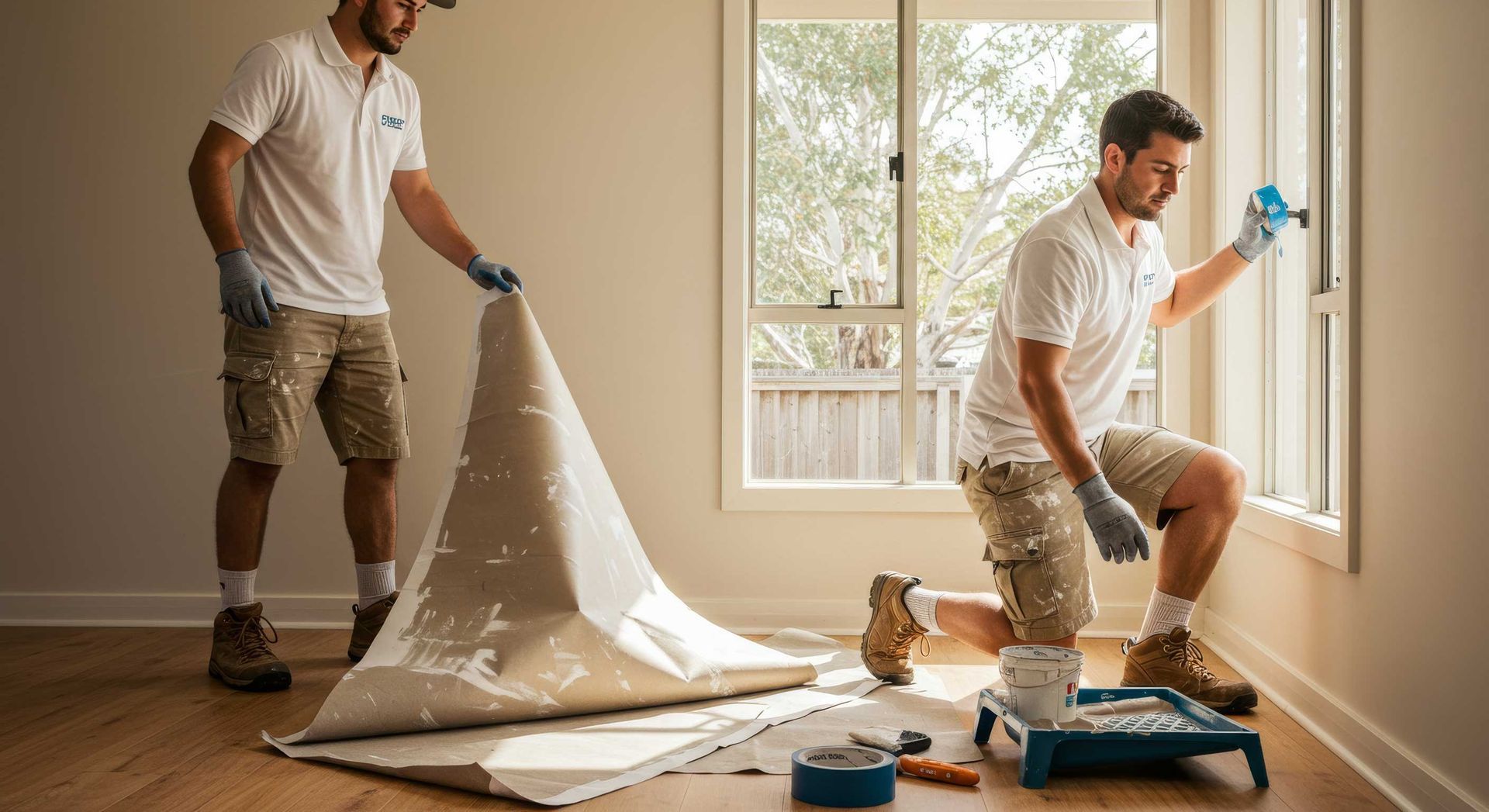 Clean and Precise Paintwork Around Windows and Frames in Bundaberg