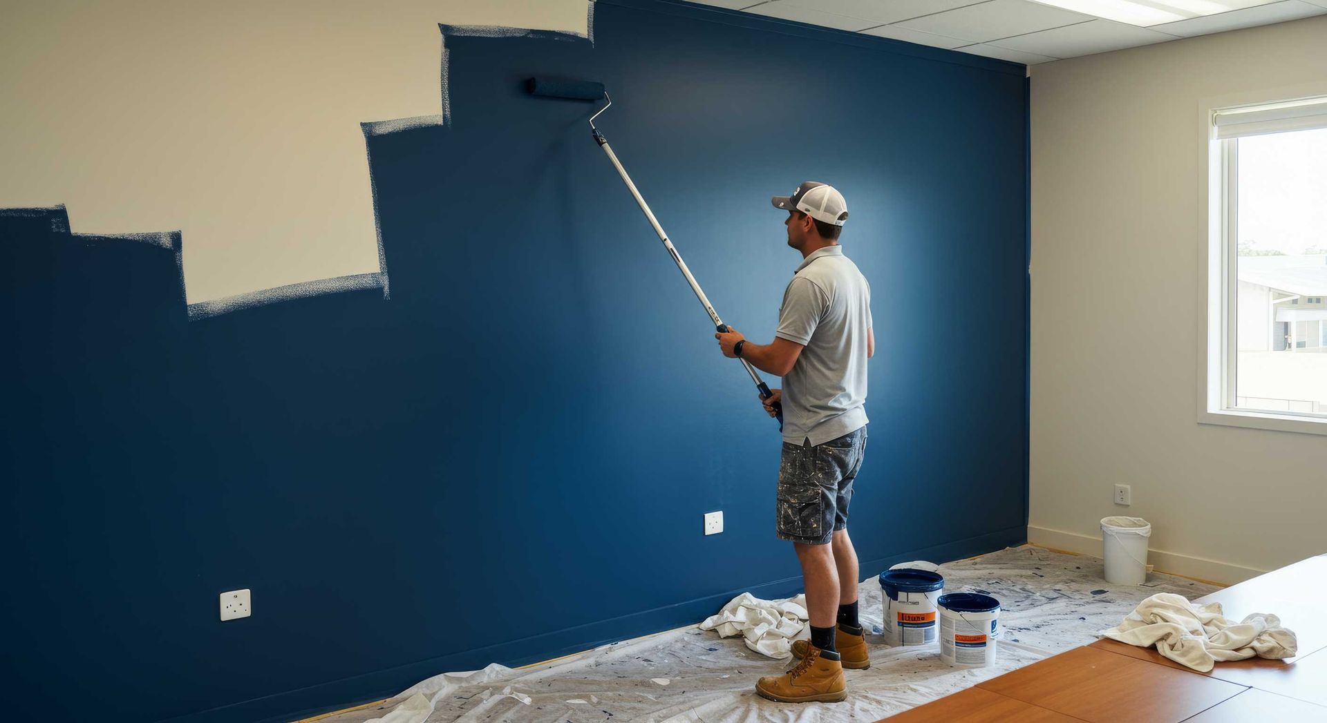 Commercial Repaint of a Hotel Lobby in Bundaberg