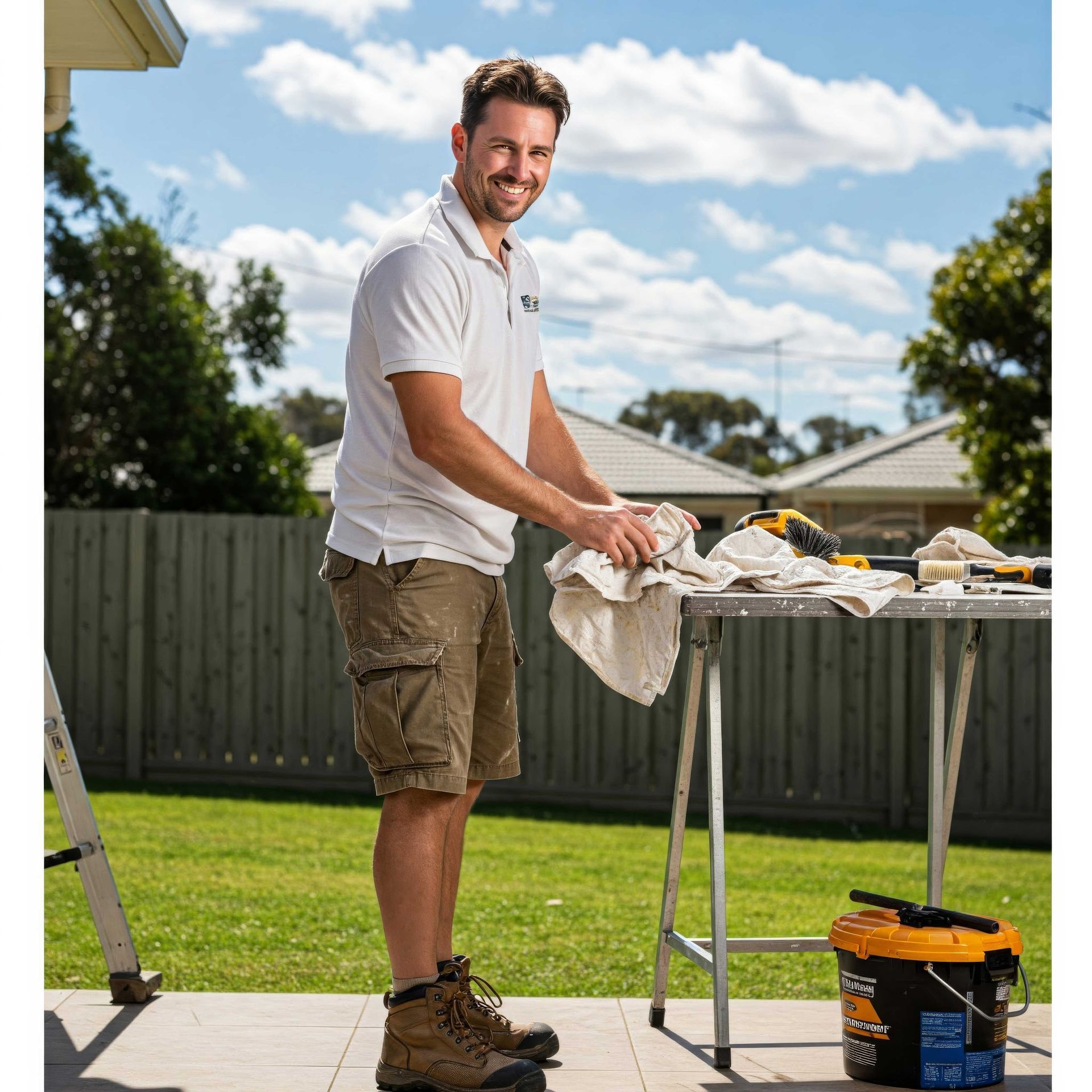 Exterior Painting of Two-Storey Home in Bundaberg