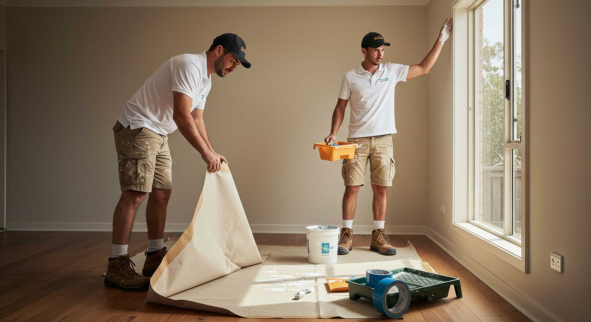 Bundaberg Painting Team Working Efficiently on Site
