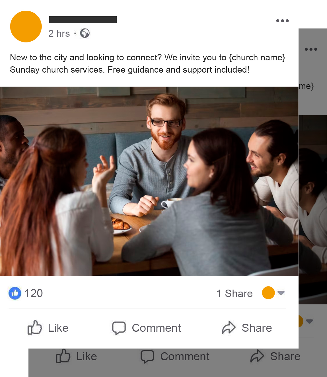 A group of people are sitting at a table talking to each other.