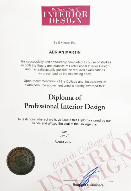 interior design diploma
