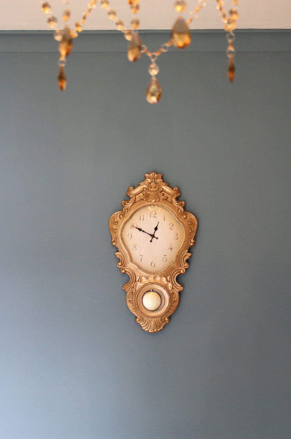 modern vintage wall clock