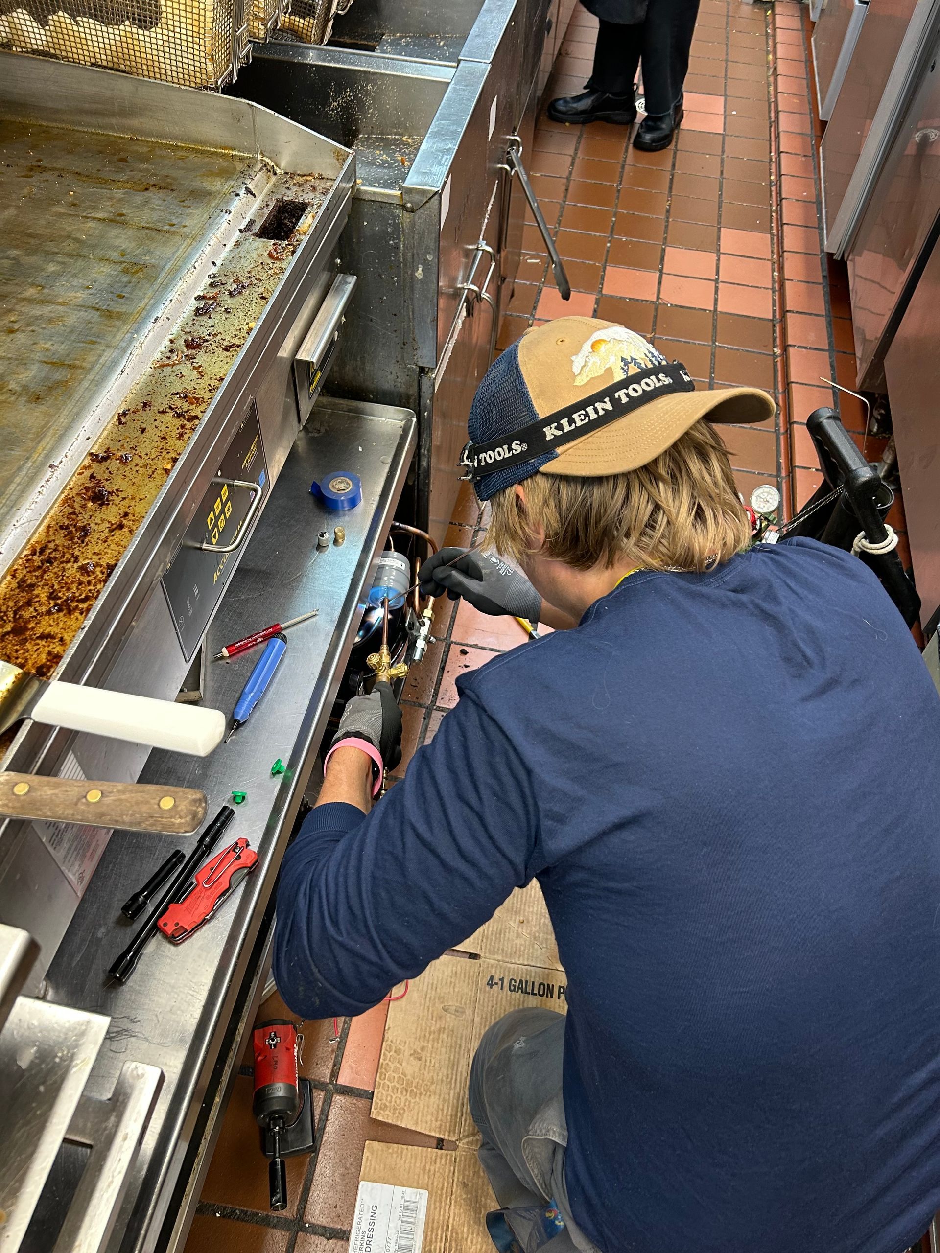 Perkins in Gladstone, MO Rebuilt cookline refridergation  — Bonner Springs, KS — Pride Mechanical