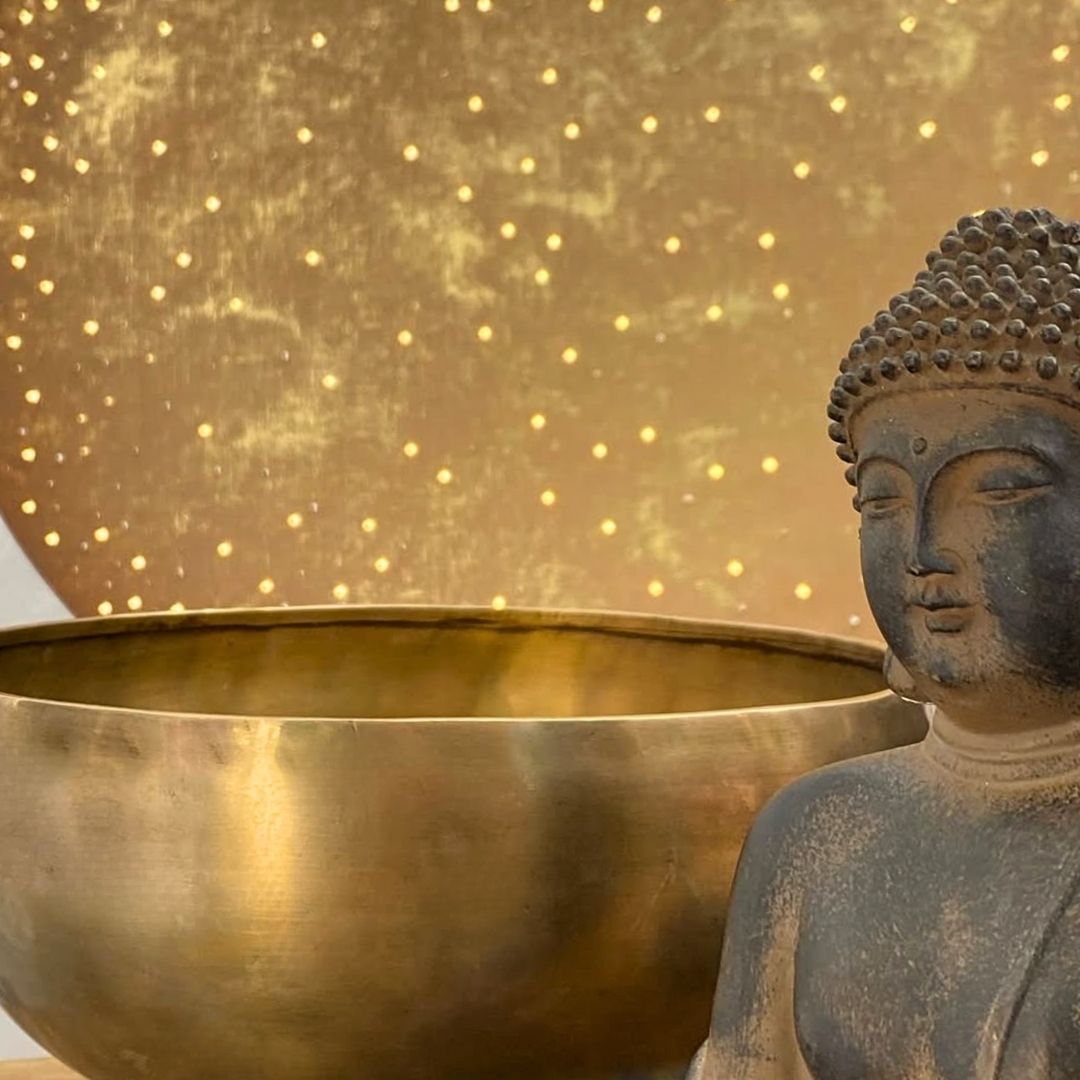 Authentic Nepalese 7-metal singing bowl, exclusive to Tantrasound Club.​