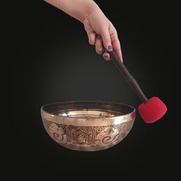 Tantrasound Club's authentic 7-metal singing bowl, handcrafted in Nepal.​