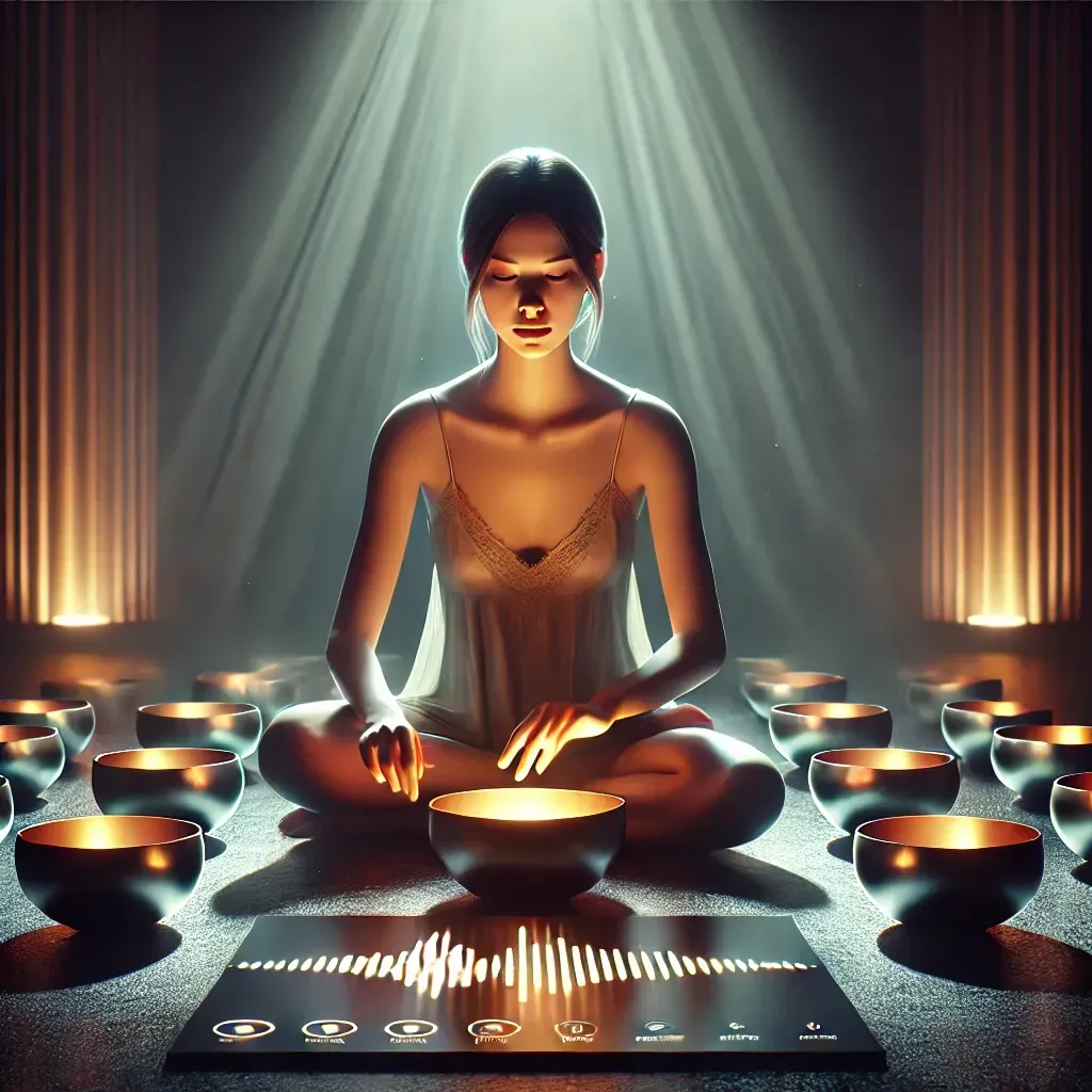 AI-generated image of Goddess Shakti embodying feminine energy, grace, and creation, surrounded by radiant sacred light.