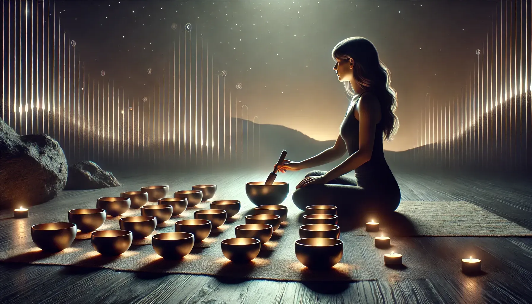 AI-generated image of Goddess Shakti embodying feminine energy, grace, and creation, surrounded by radiant sacred light.