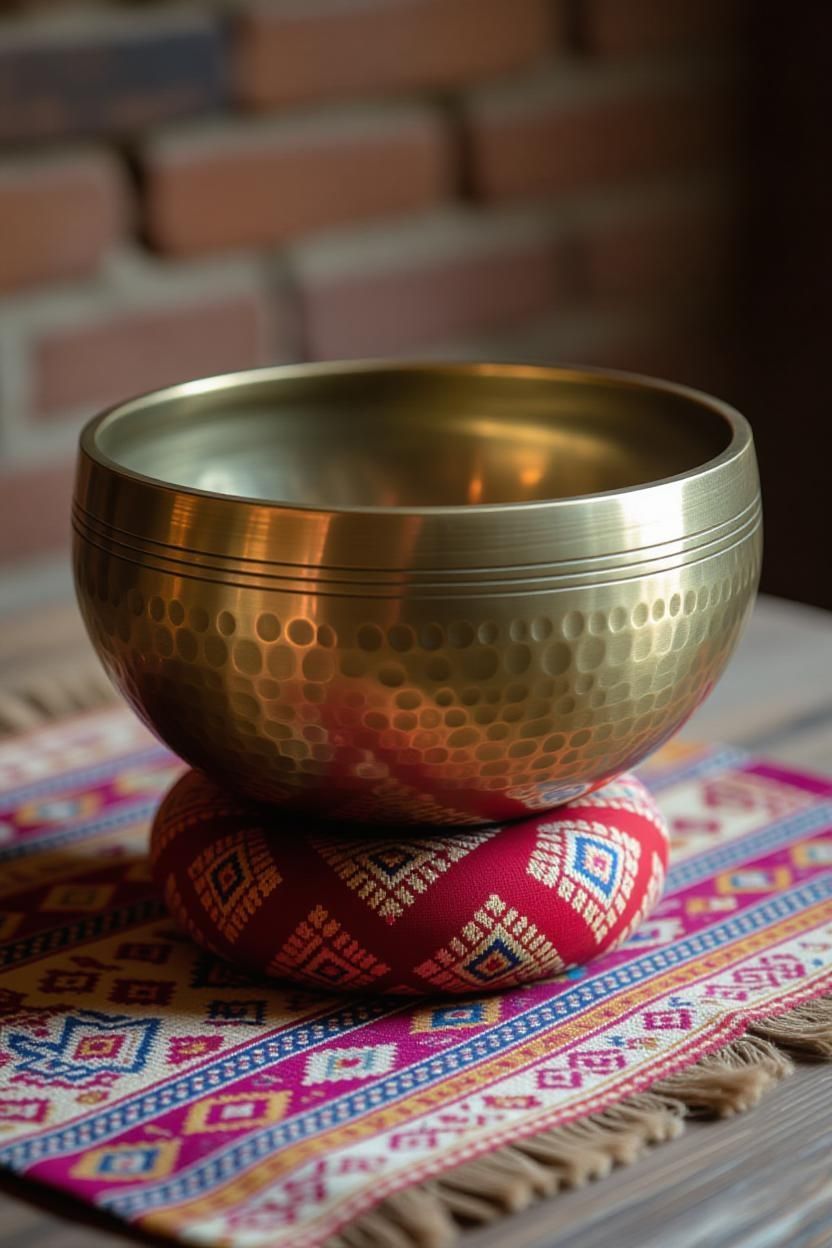 AI-generated image of ancient tantric books, scrolls and sacred texts glowing with wisdom in a meditative atmosphere.