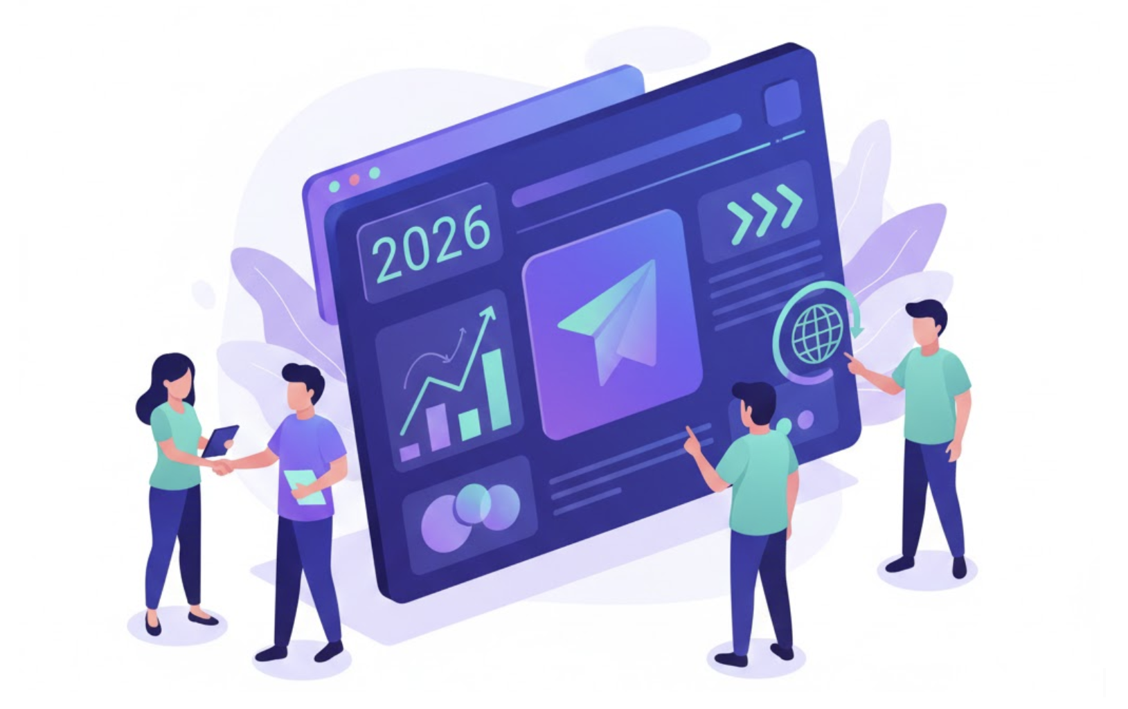 Branding and advertising agency specializing in Telegram ad campaigns for businesses in the year 2026.