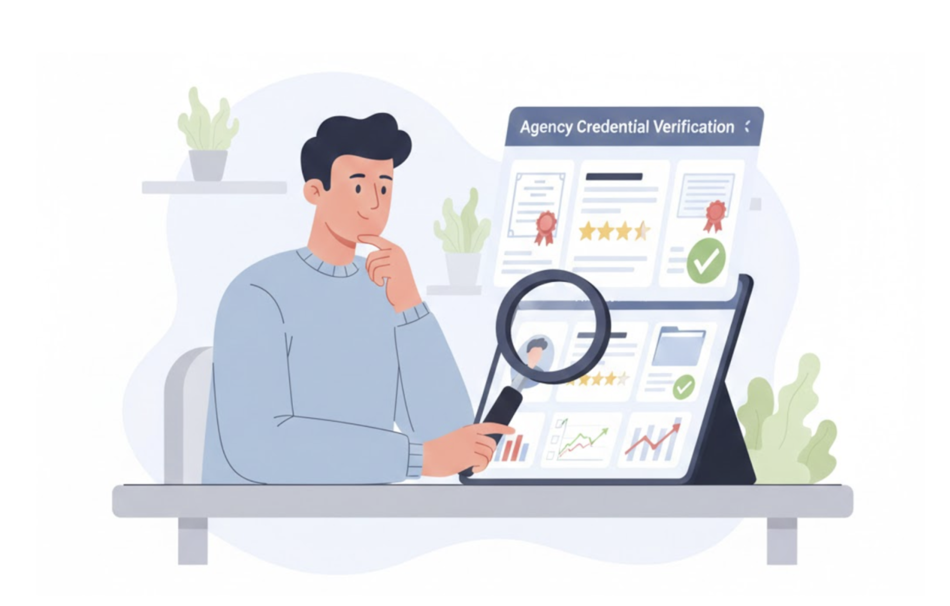 Thorough review of credentials and experience to validate expertise and trustworthiness.