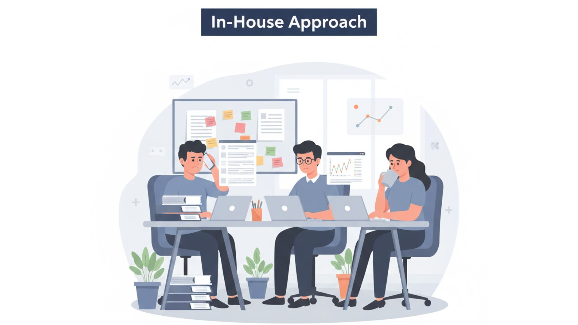 Exploring the advantages and drawbacks of handling Telegram marketing and advertising efforts in-house.