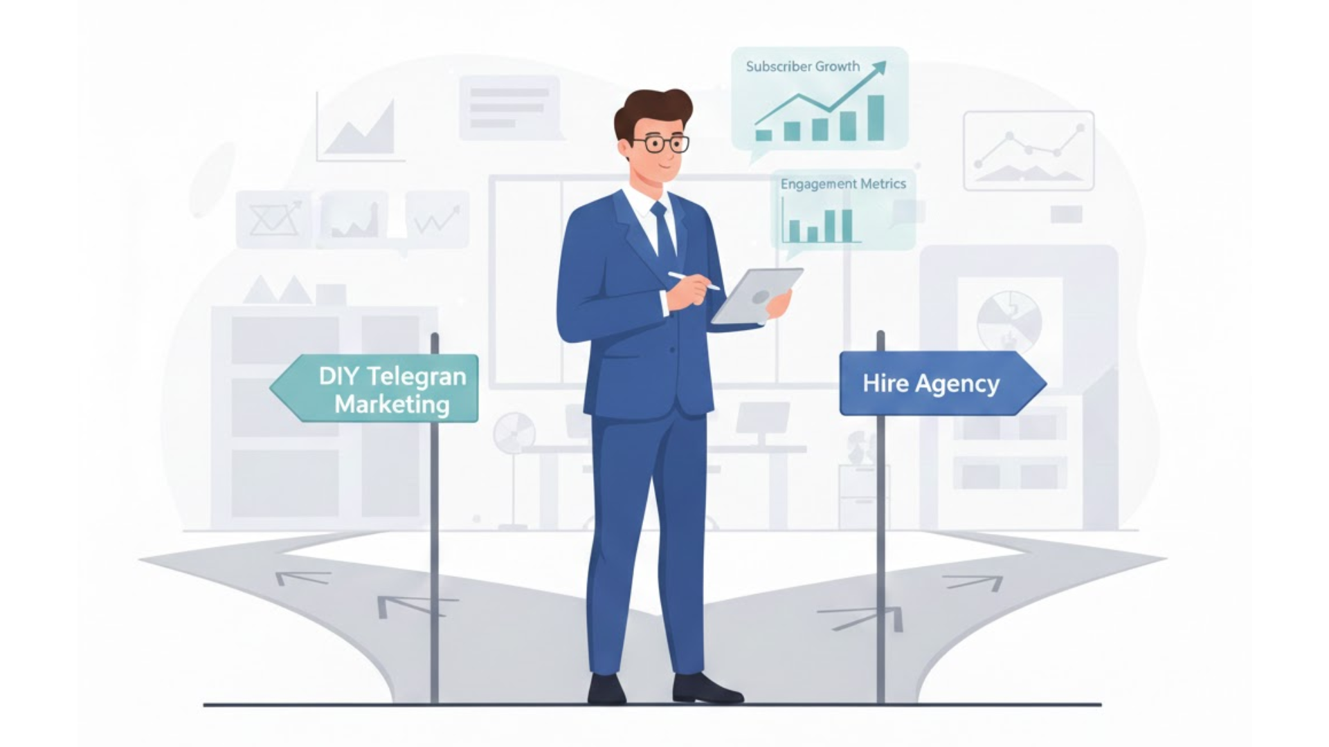 Determining the appropriate investment for Telegram advertising and marketing services to align with your business goals.