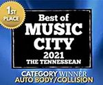 best of music city 2021 the tennessean category winner auto body / collision