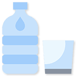 Bottled Water and Cup — Bottled Water in Canungra, QLD