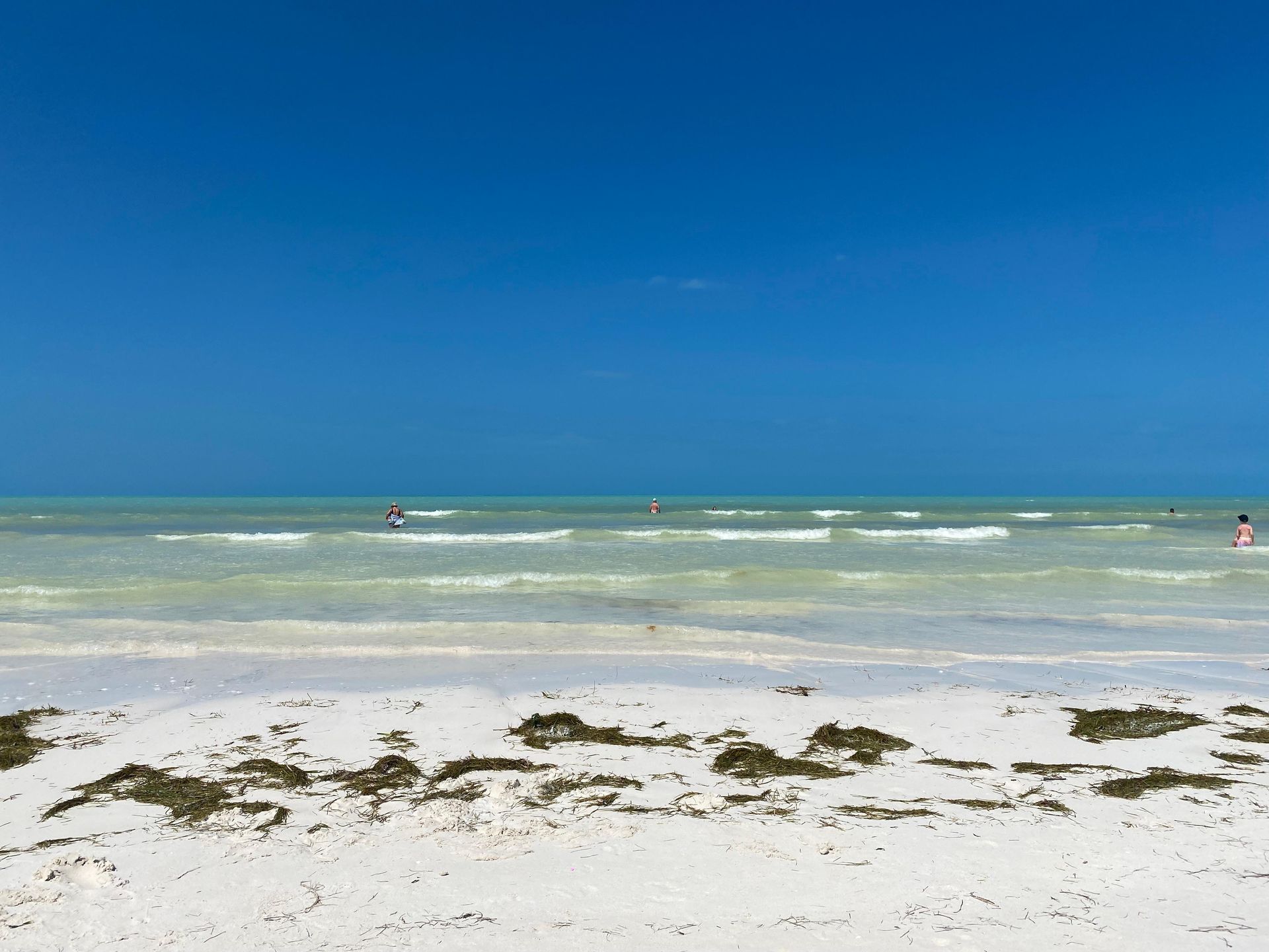 Beaches from Isla Holbox.