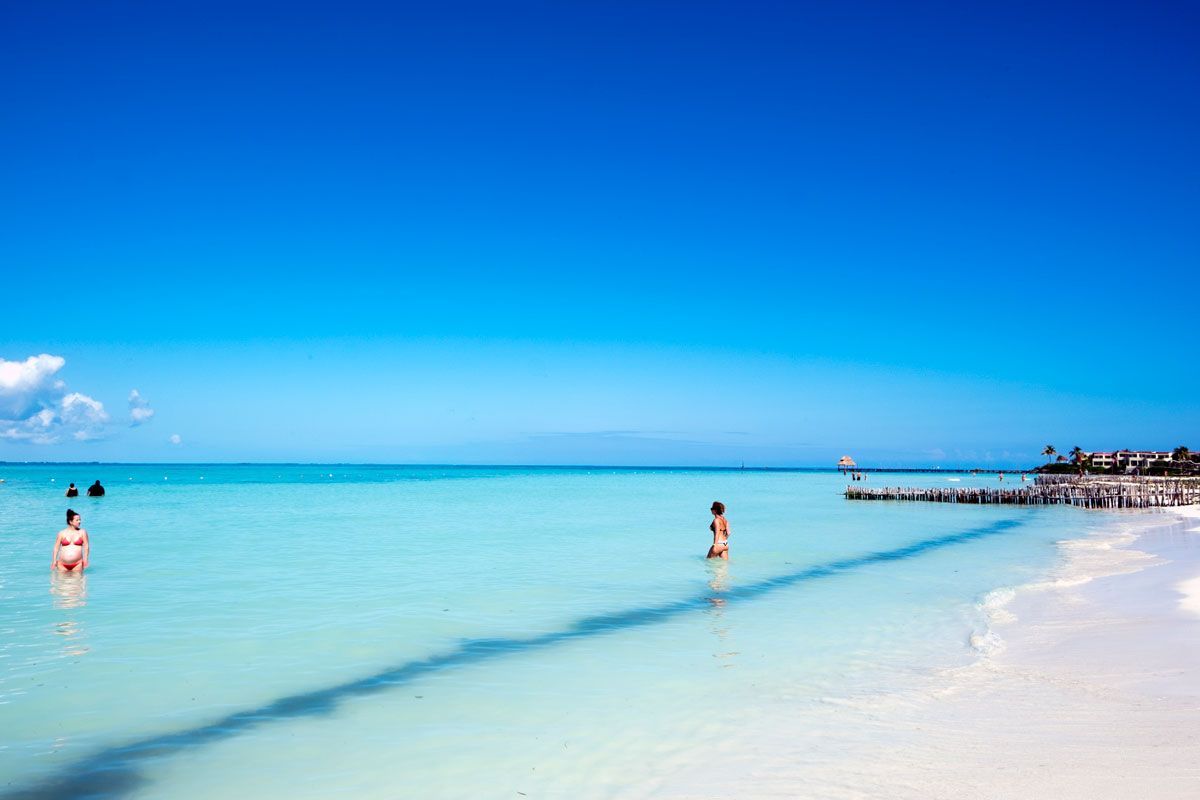 Playa Norte in Isla Mujeres.
