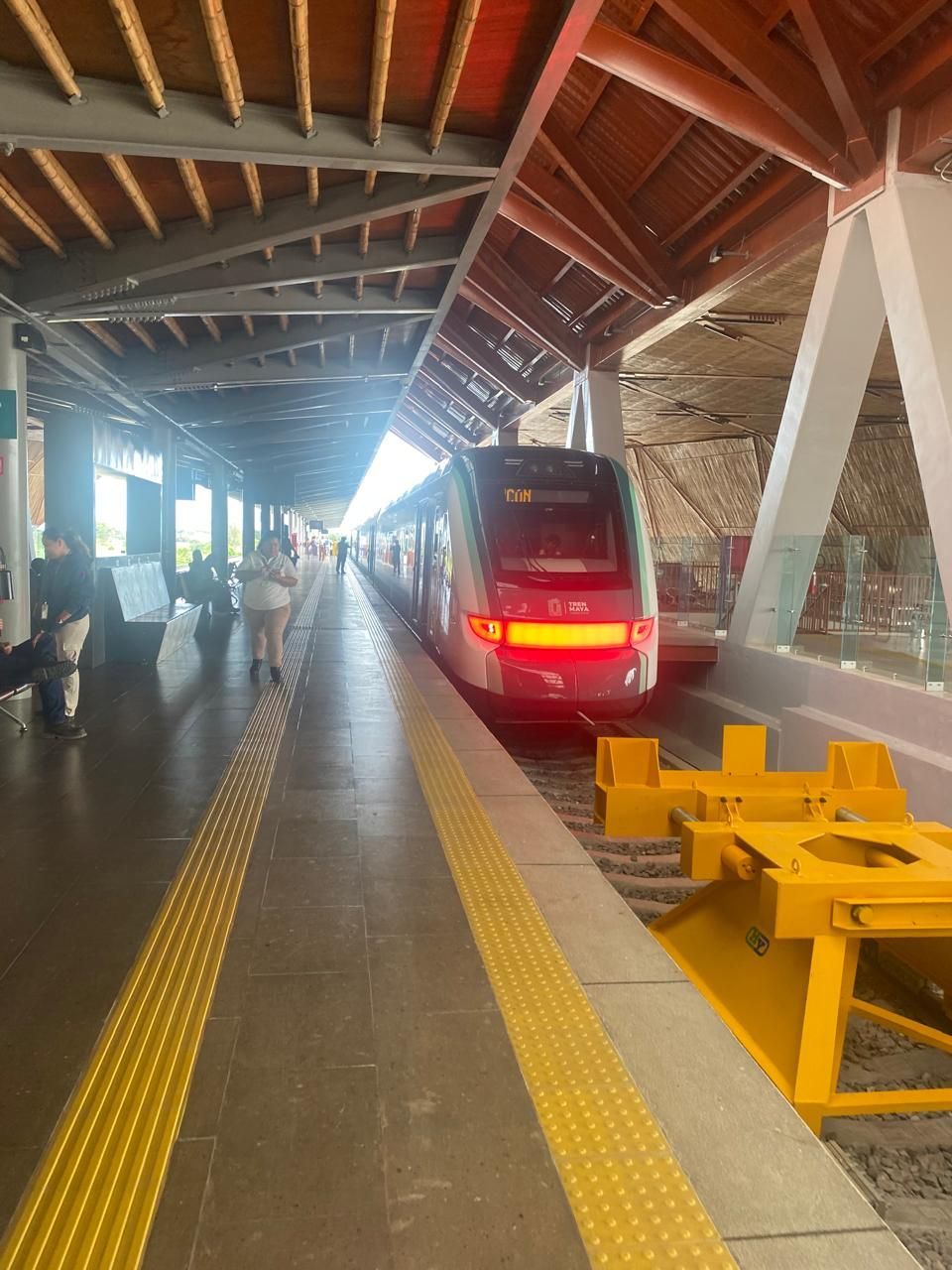 Tren Maya at the Palenque station.