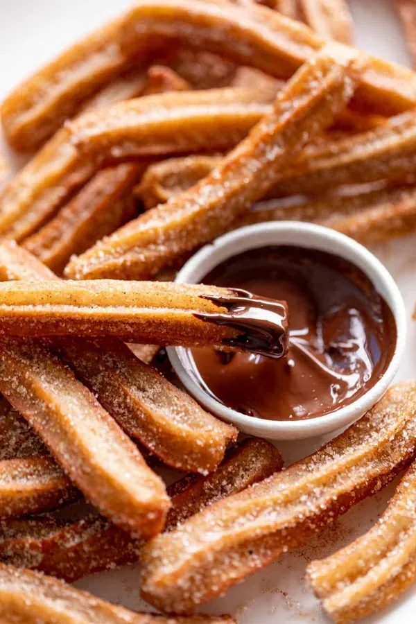 Churros con chocolate