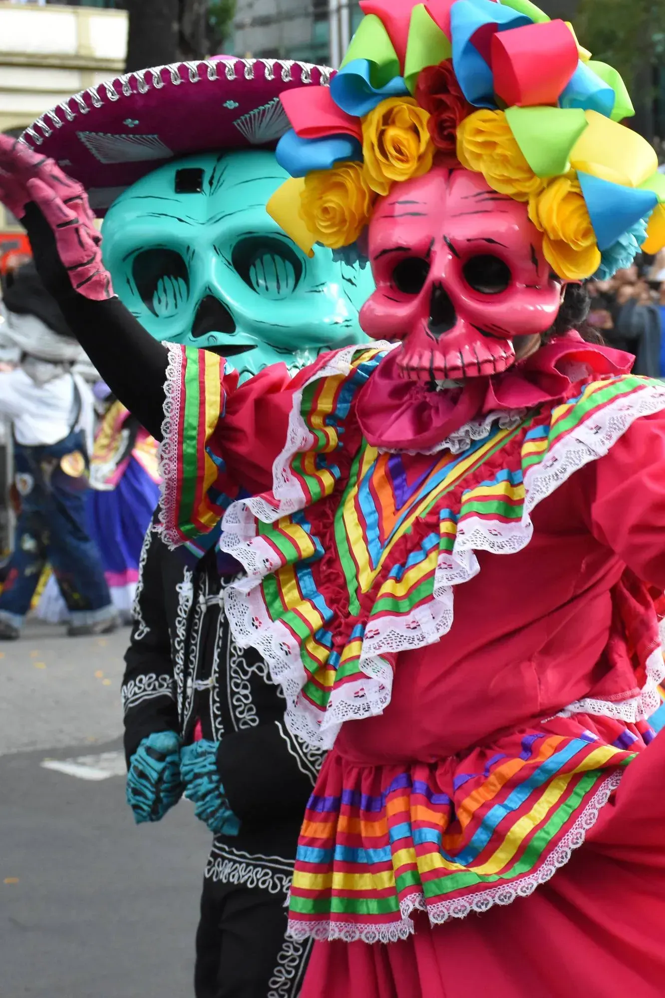 Desfile de Dia de Muertos en la CDMX