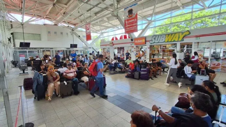ADO bus station in Cancun.