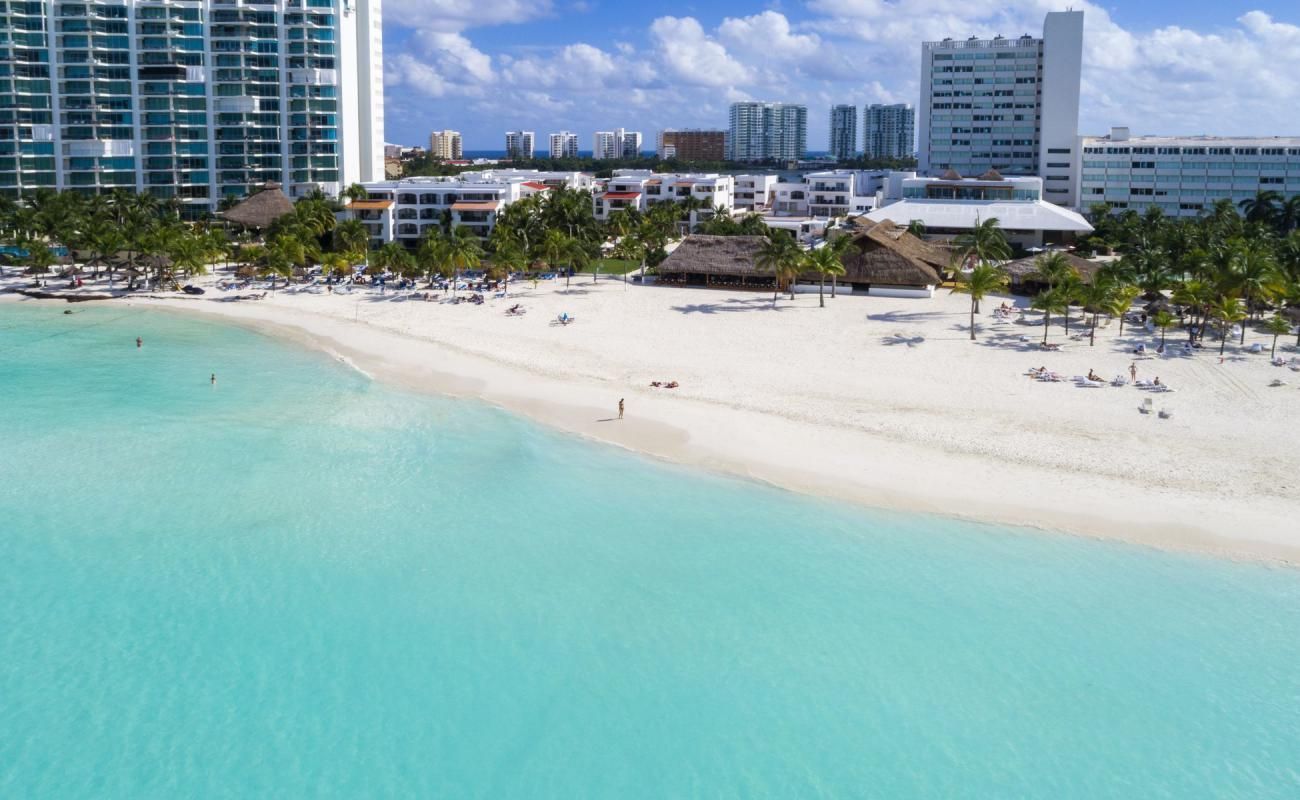 Playa Ancha in the Cancun Hotel Zone.
