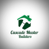 Green house-shaped logo with a hammer, text reads "Cascade Master Sheds".