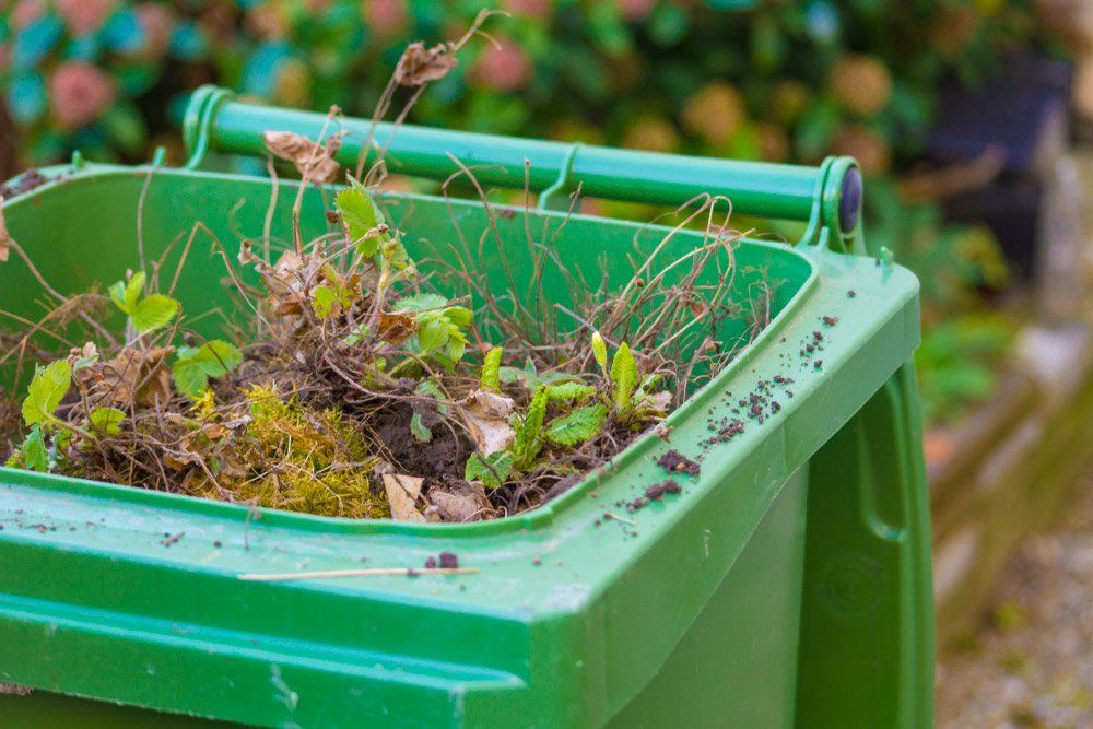 Garden Works Showing Bag and Rake — Rubbish Removal in Rockhampton, QLD